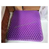 Purple Gel Seat Cushion