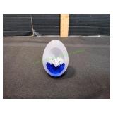 Vtg 2.5" Artcristal Bohemia Glass Paperweight