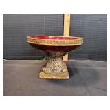Vtg Decorative Centerpiece Bowl