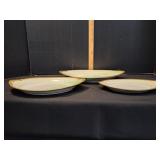 (3) Old Abbey Limoges Serving Platters