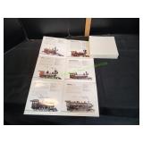 Stack of Early American Locomotive Posters
