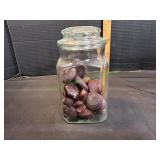 Decorative Jar w/ Sea-Beans