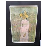 Girl in White Poster