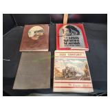 Vtg Train Books & More