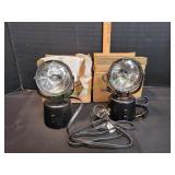 (2) GE Halogen Light