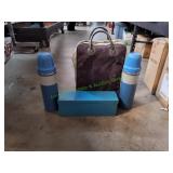 (2) Matching Thermoses w/ Storage Box