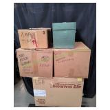 (5) Boxes of Household Items & More