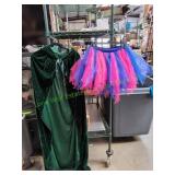 Pink/Purple Tutu w/ Green Cape