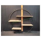 20" Round Wall Shelf