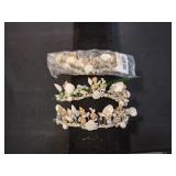 (3)Seashell&Pearl Mermaid Bridal Tiara Headbands