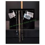 (3) Fashion Necklaces w/ Gift Bags