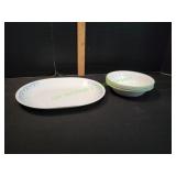 Cornelle Serving Platter & Bowls