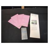 Vtg Pink Etched Print Press Magazine Cut Plates