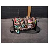 Bracelets on Bracelet Display Stand