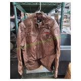 Bangjuji Audi Leather Jacket, Sz XXL