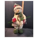 Standing Snowman Holiday Decoration