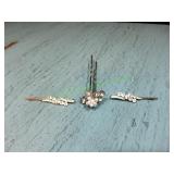 Vtg Bridal Hair Pins