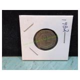 1982 United Kingdom 20 Pence Coin