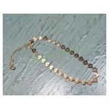 Gold-Tone Seashell Bracelet