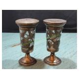 Mexican Sterling Silver Overlay Cordial Shotglass