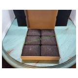 (6) Brown Jewelry Gift Boxes