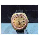 Vtg Turtle Compressor Automatic Watch