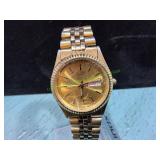 Vtg Gold-Tone Citizen Quartz Men