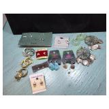 Lot of Fashion Jewelry Earrings & More