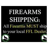 SHIPPING FIREARMS MUST SHIP TO FFL