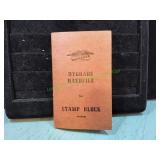 Vtg Hygrade Handfile Stamp Booklet w/ Stamps