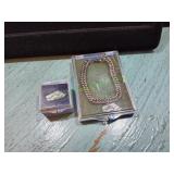 Vtg Penn Central Tie Clip & Bracelet