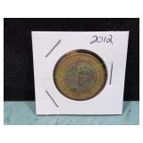 2012 Mexican 10 Peso Bimetallic Coin