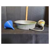 Metal Tray & Funnels