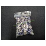 Royal Blue Round Loose Czech Bracelet Beads