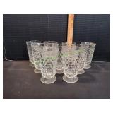 Indiana Gals Colony Whitehall Footed Tea Glasses