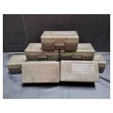 (8) Midway 503 Ammo Plastic Storage Cases