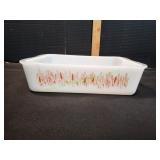 Vtg Proctor Silex Wheat Pattern Casserole Dish