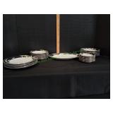 Vtg Fairfield Fine China Plates, Platters & More