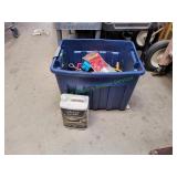 Tote of Tools, Drain Tubes, Floor Cleaner & More