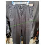 Cintas Comfort Flex Work Pants, Sz 38