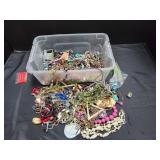 Large Tote of Necklaces, Bracelets & More