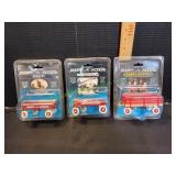 (3) Radio Flyer Wagons Diecast Collectibles