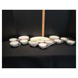 Edwin Knowles Forsythia Teacups, Saucers & More