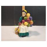 Vtg Royal Doulton Old Balloon Seller Figurine