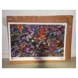 Transformers 20th Anniversary Mega Litho