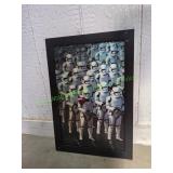 Framed 3D Star Wars Stormtoopers Photo