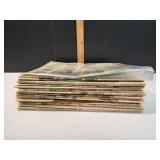 Stack of Vtg Newspapers During Gulf War