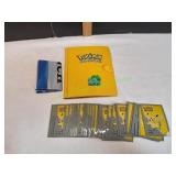 Pokï¿½mon Trading Book w/ Card Sleeves & More