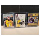 (3) Lebron James Trading Cards