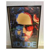 Framed The Big Lebowski The Dude Poster